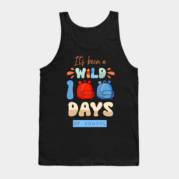 Colorful 100th Day Of School Tank Top by Yourfavshop600